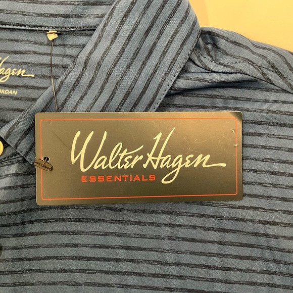 Men’s New With Tags Walter Hagen Essentials Polo Shirt XL Hydro Dri UPF - Picture 5 of 10